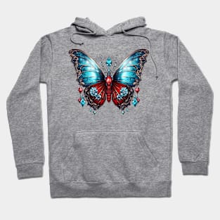 Magic Crystals butterfly Hoodie